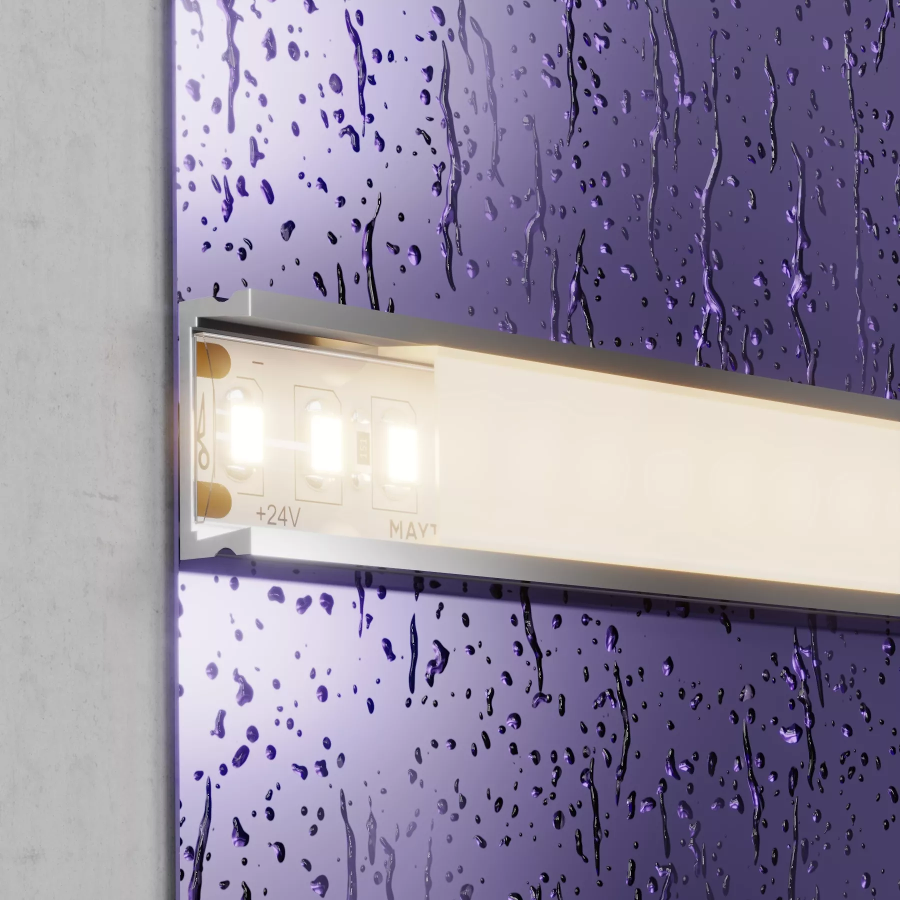 Светодиодная лента 24В 2835 20Вт/м 3000K 5м IP65 MAYTONI 10157 Led Strip