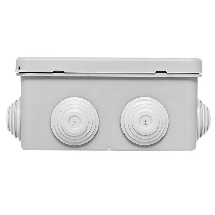 Коробка распаячная КМР-030-014 с крышкой 100х100х50 10 мембранных вводов IP55 EKF plc-kmr-030-014