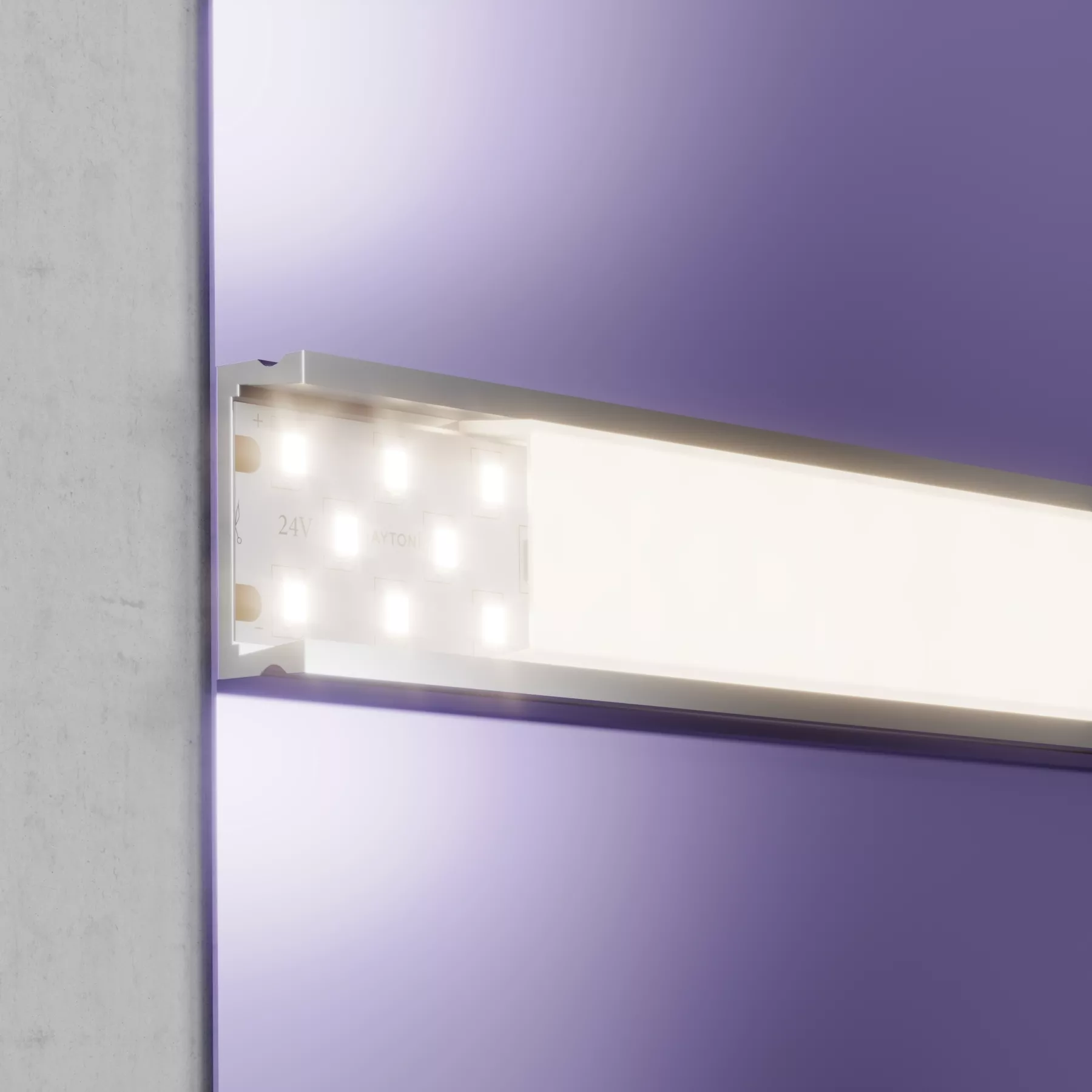 Светодиодная лента 24В 2835 27Вт/м 4000K 5м IP20 19мм MAYTONI 20032 Led Strip