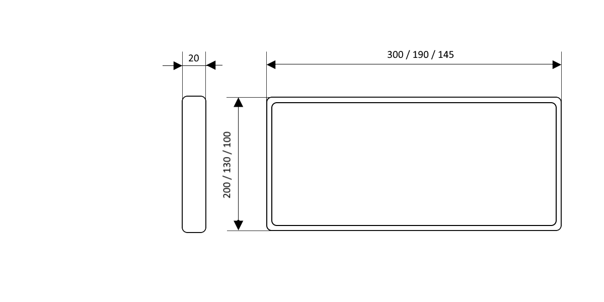 Светодиодный прожектор 30Вт IP67, FP 200 30W
