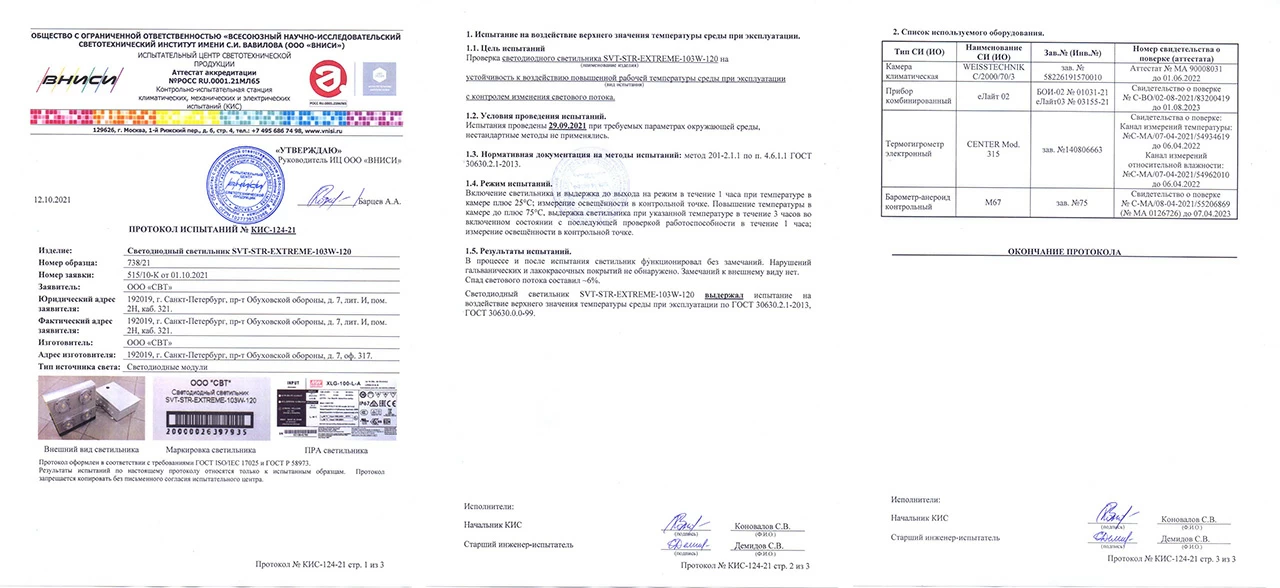 Уличный светодиодный светильник 103 Вт. 45 EXTREME SVT-STR-EXTREME-103W-45