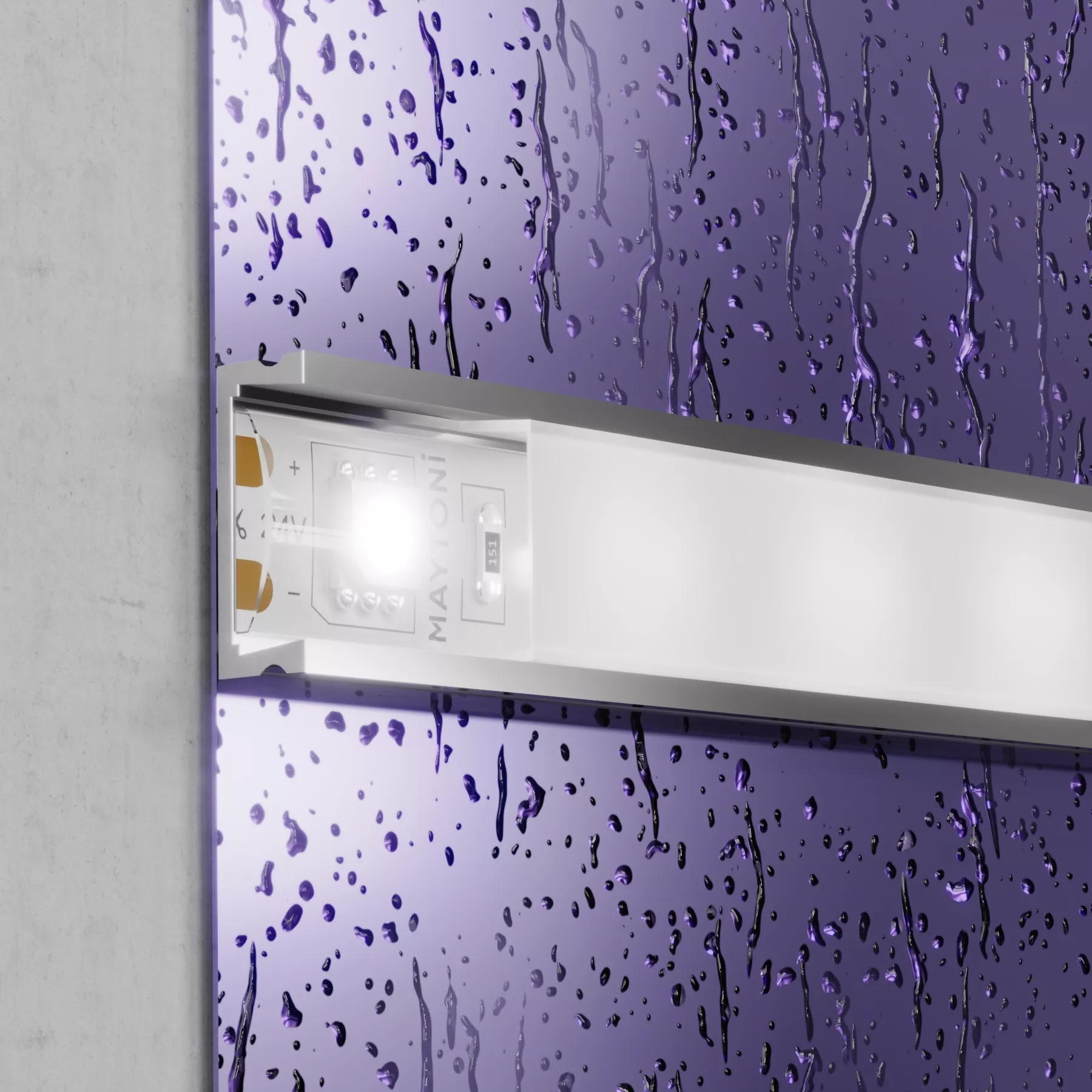 Светодиодная лента 24В 5050 14,4Вт/м 6000K 5м IP65 MAYTONI 10173 Led Strip